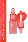 Uzun Süre Kalıcı Hafif Formüllü Kadife Bitişli Tint Peripera Ink Airy Velvet(17Attached Orange Pink)