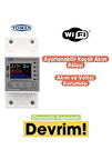 Tomzn Kaçak Akım Koruma Rölesi Ve Yüksek Voltaj Ve Akım Koruyucu Röle 63A Wifi Özellikli Devrim
