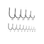 Shark 505 No: 4/0 Bronz İğne (100'lü)