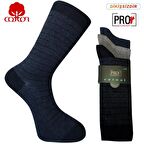 8501-3 Penye Casual 3'lü Erkek Çorabı
