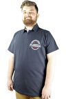 Mode XL Erkek T shirt Polo Florida 22303 Lacivert