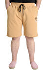 Mode XL Büyük Beden Erkek Şort 1991 23410 Bej