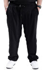 Mode XL Büyük Beden Erkek Jogger Platin Jakar 24913 Siyah