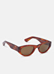 District People Kahve Unisex Güneş Gözlüğü DCP LOWRY 002 Mis.U