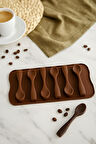 Silikon Çikolata Kalıbı KAK-15 – Kaşık Şekilli, Yapışmaz, Gıdaya Uygun