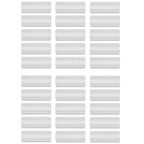 Almina Küçük Boy Çöp Poşeti 40x50 Cm 40'lı Rulo 30 Paket Şeffaf