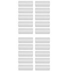 Almina Mini Boy Çöp Poşeti 40x50 Cm 40'lı Rulo 20 Paket Şeffaf