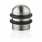 Canex Yer Kapı Tamponu Kauçuklu Yuvarlak (Paslanmaz)