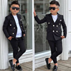 Cantel Erkek Çocuk Dörtlü Takım Elbise