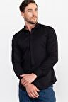 Tudors Süper Slim Fit Dar Kesim Erkek Gömlek