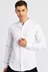Tudors Slim Fit Dar Kesim Hakim Yaka Erkek Gömlek