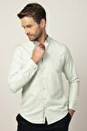 Tudors Slim Fit Dar Kesim Uzun Kol Erkek Gömlek