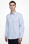 Tudors Modern Slim Fit Düz Erkek Gömlek