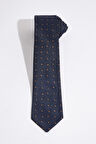 Klasik Cep Mendilli Desenli Kravat