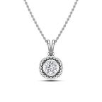 0,20 Karat Pırlanta Tektaş Kolye