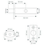 Canex Gizli Emniyet Kilidi 14 mm
