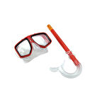 Vardem Dalış Maskesi ve Şnorkel Seti Kırmızı (SMG-M38S30)