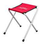 Katlanabilir Balıkçı Kamp Taburesi - Kırmızı (19018)