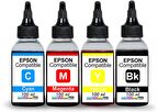 Baskistan Epson Mürekkep Seti (4x100 ml) Muadil