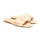 Desa Anita Batik Desenli Kadın Deri Terlik