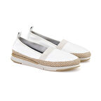 Abbie Beyaz Kadın Aerocomfort Deri Günlük Ayakkabı