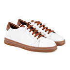 Seth Beyaz Erkek Deri Spor Ayakkabı