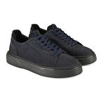 Holden Lacivert Erkek Nubuk Deri Günlük Ayakkabı