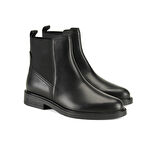 Molira Siyah Kadın Deri Bot