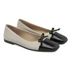 Kadın Vizon Deri Babet