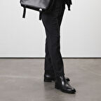 Calistane Siyah Erkek Deri Bot