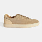 Erkek Vizon Bağcıklı Süet Günlük Ayakkabı