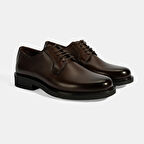 Erkek Kahve DesaComfort Klasik Deri Ayakkabı