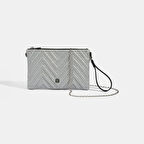 Kadın Gümüş Omuz Askılı Portföy Çanta