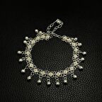 Toplu Tek Sıra  Kişniş Model Telkari Gümüş Bileklik