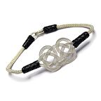 1000 Ayar Kazaziye Gümüş Bileklik (Unisex)