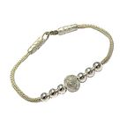 1000 Ayar Kazaziye Gümüş Bileklik (Unisex)