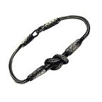 1000 Ayar Kazaziye Gümüş Bileklik (Unisex)