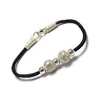 1000 Ayar Kazaziye Gümüş Bileklik (Unisex)