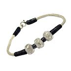 1000 Ayar Kazaziye Gümüş Bileklik (Unisex)