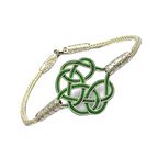 1000 Ayar Kazaziye Gümüş Bileklik (Unisex)