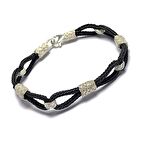 1000 Ayar Kazaziye Gümüş Bileklik (Unisex)