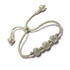 1000 Ayar Kazaziye Gümüş Bileklik (Unisex)