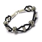 1000 Ayar Kazaziye Gümüş Bileklik (Unisex)