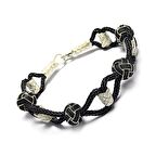 1000 Ayar Kazaziye Gümüş Bileklik (Unisex)