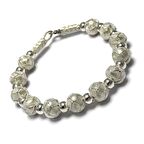 1000 Ayar Kazaziye Gümüş Bileklik (Unisex)