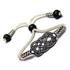 1000 Ayar Kazaziye Gümüş Bileklik (Unisex)