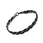 1000 Ayar Kazaziye Gümüş Bileklik (Unisex)