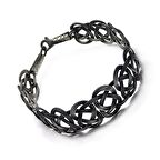 1000 Ayar Kazaziye Gümüş Bileklik (Unisex)