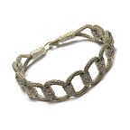 1000 Ayar Kazaziye Gümüş Bileklik (Unisex)