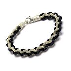 1000 Ayar Kazaziye Gümüş Bileklik (Unisex)